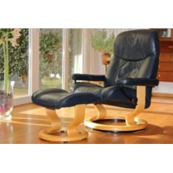 STRESSLESS fauteuil met hocker relaxfauteuil relax stoel
