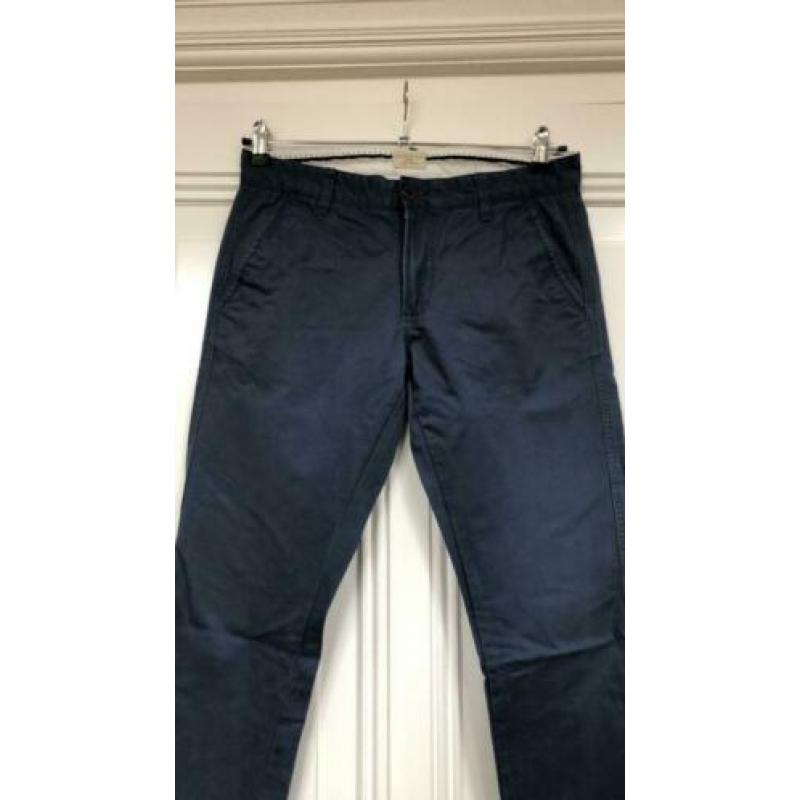 Selected / Homme blauwe chino broek 31/32