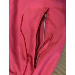 Regenjas Dames Neon Roze S / M Opvouwbare Parka