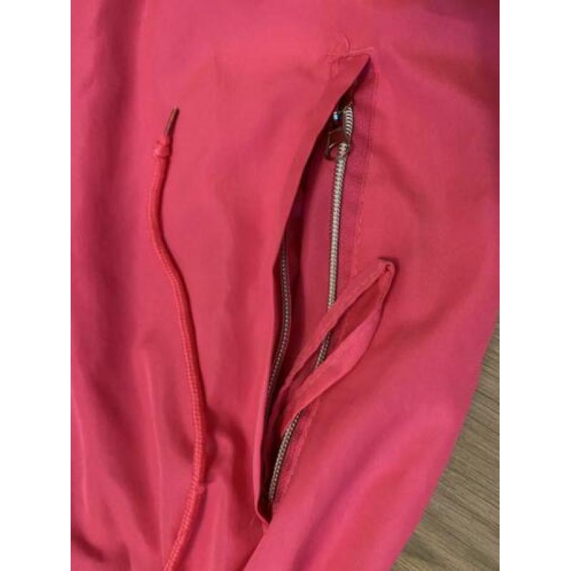 Regenjas Dames Neon Roze S / M Opvouwbare Parka