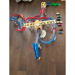 Chuckington trijnbaan met wagons