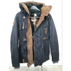 Naketano Winterjas XS - Dark Blue - nieuw