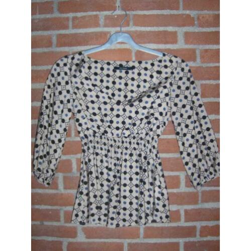 Kaki Stippen Tuniek Vero Moda mt XS (492)