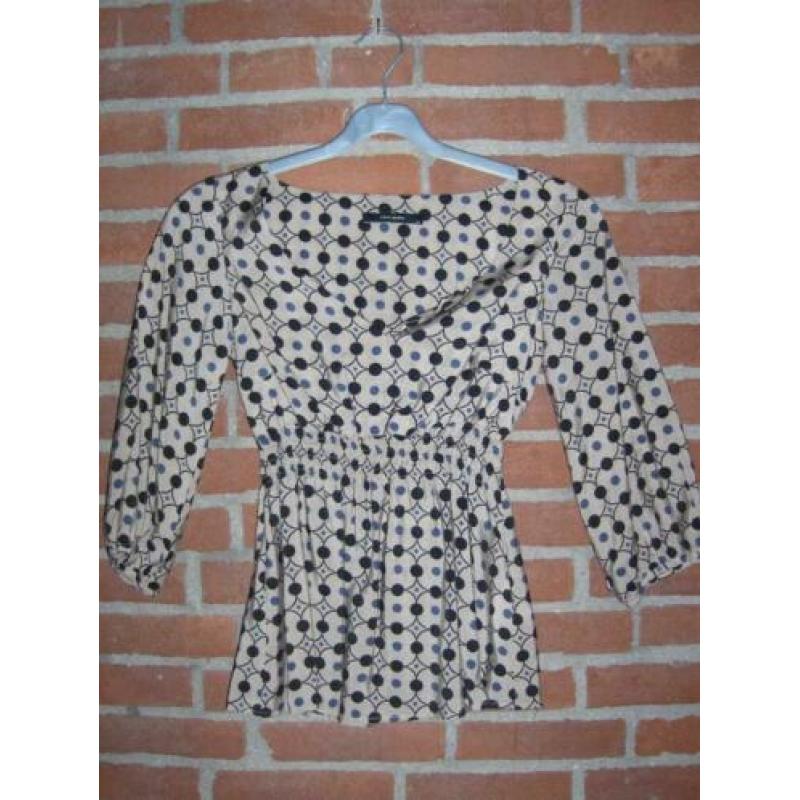 Kaki Stippen Tuniek Vero Moda mt XS (492)