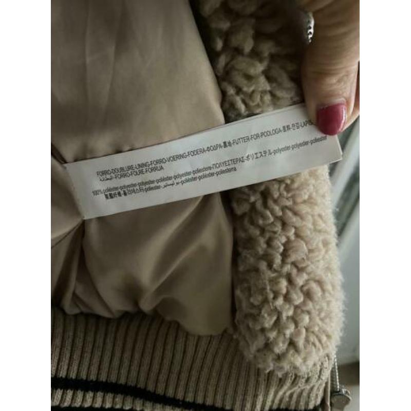 Pluche vacht jas | bomberjack | S | Bershka | Donsjas