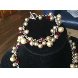Ketting met armband zie foto’s