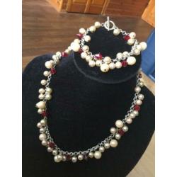 Ketting met armband zie foto’s