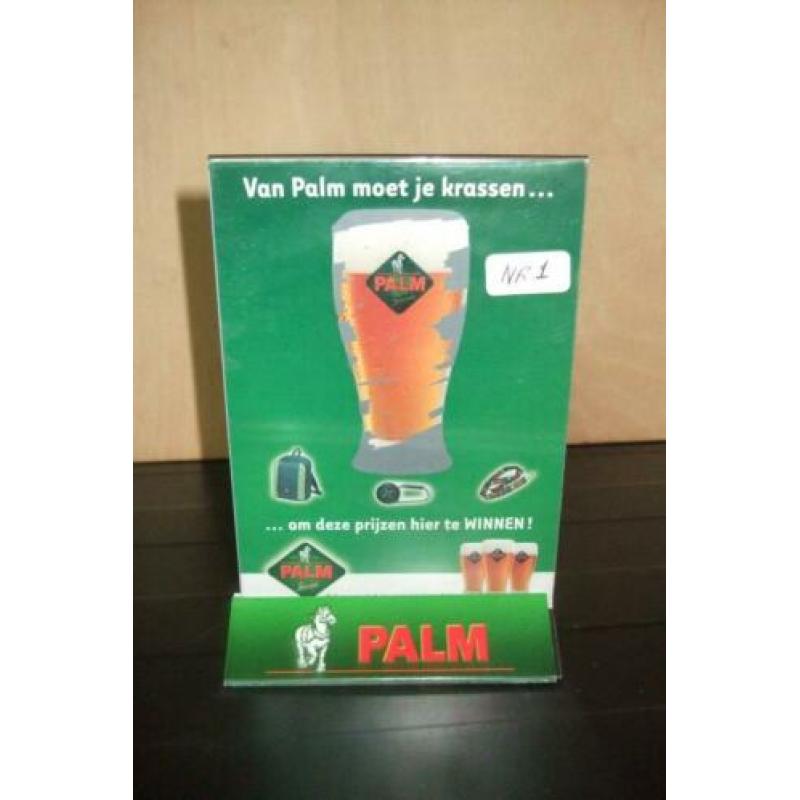 Palm bier tafelstandaard (nr.1 en Nr.2)