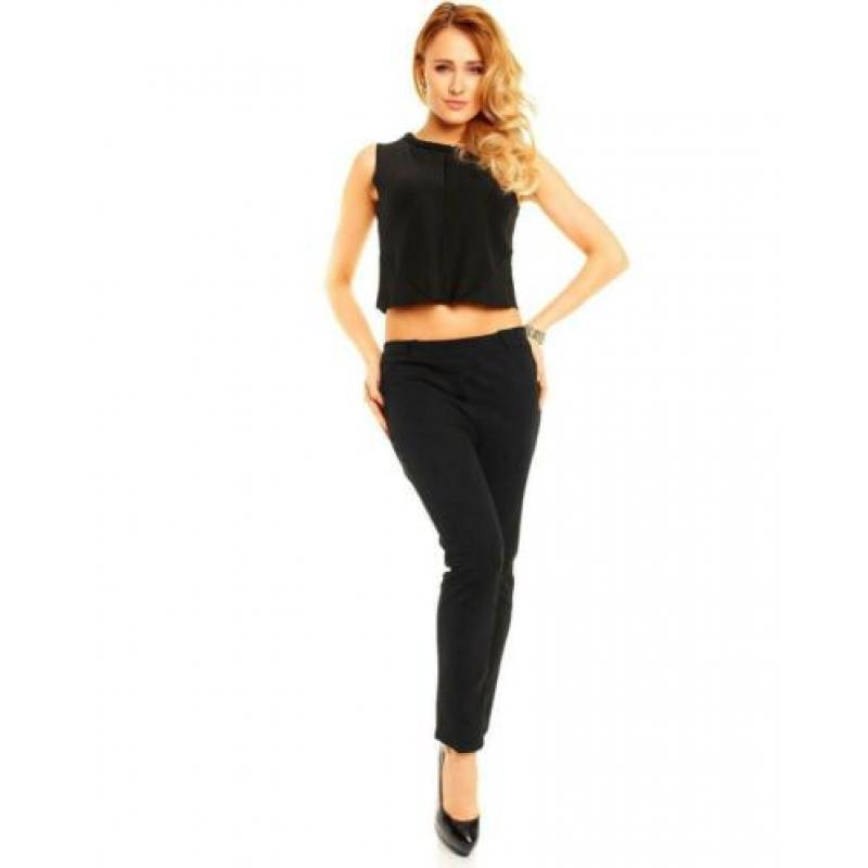 Broek - Pantalon met iets lager kruis, Maat L (Nieuw)
