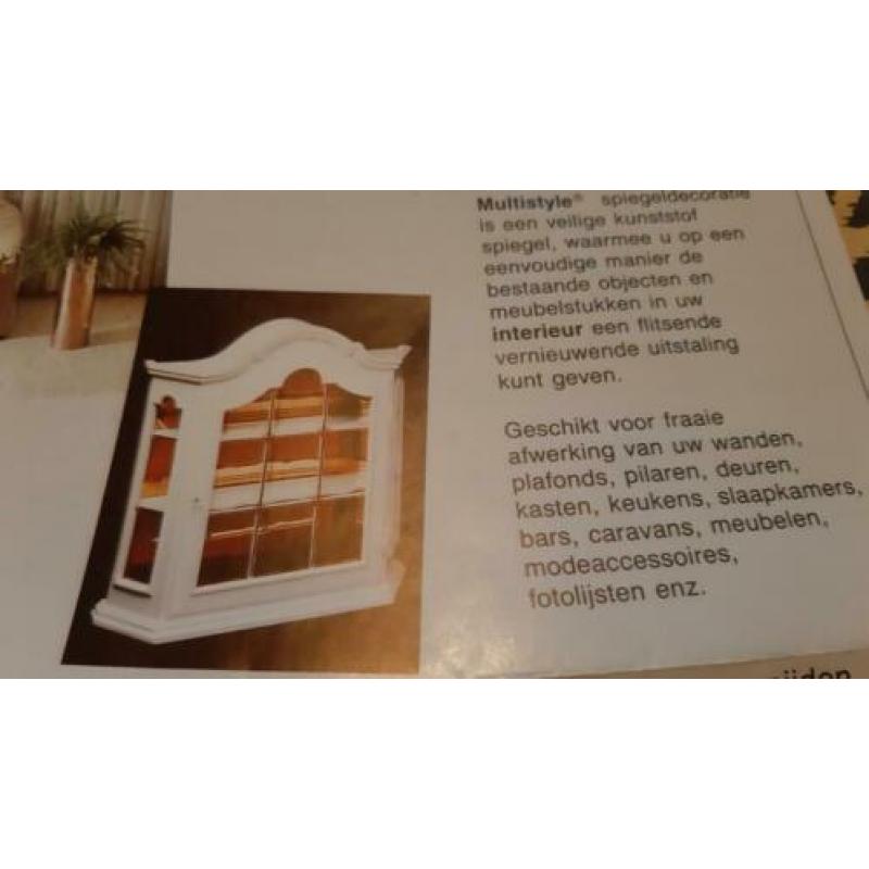 Spiegel decoratie MultiStijle 16 stuks goud kleur 128_49.