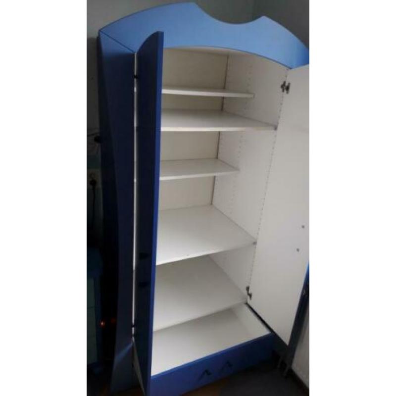 Ikea Mammut Kledingkast blauw