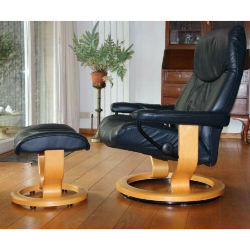 STRESSLESS fauteuil met hocker relaxfauteuil relax stoel