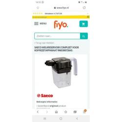 Melkkan Saeco Intelia HD8753 NIEUW