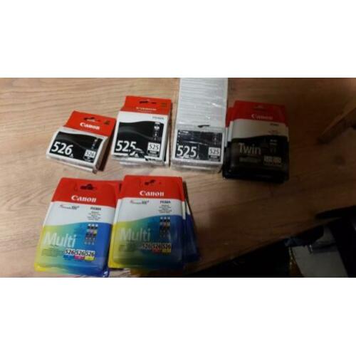 Inktpatronen 525 526 canon