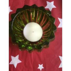 Grote??groene waxinelichthouder??decoratie