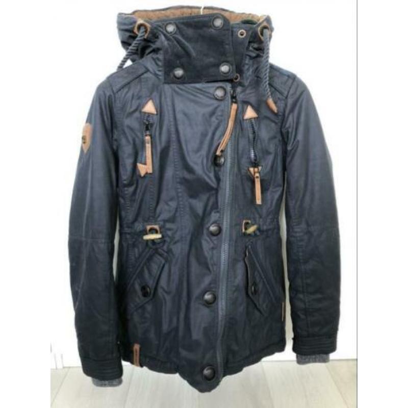 Naketano Winterjas XS - Dark Blue - nieuw