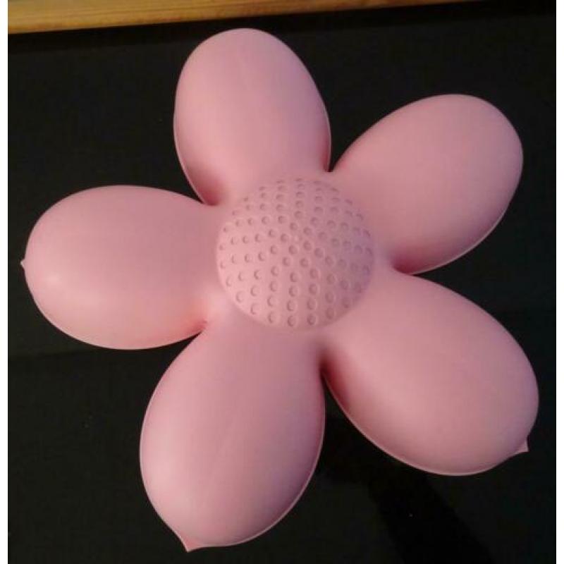 3 Ikea bloemenlampen voor kinderkamer (roze en wit)