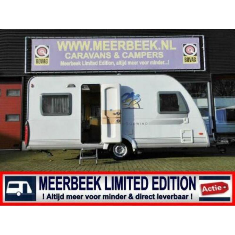 Knaus Sudwind 450 FU frans bed, luifel, fietsendrager etc.