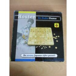 Houten Sudoku spel