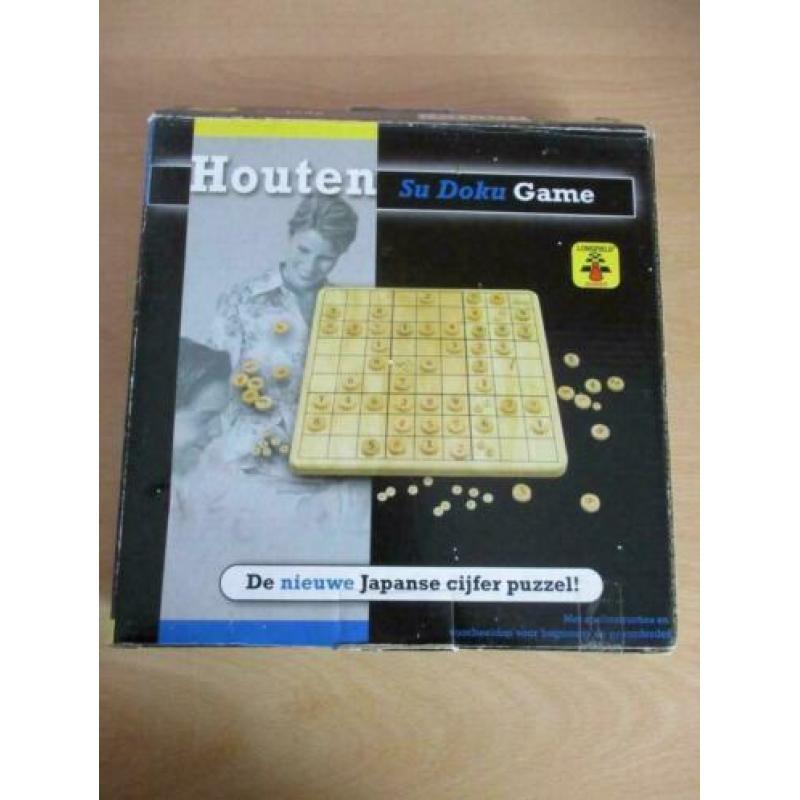 Houten Sudoku spel
