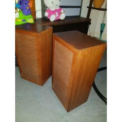 Luidspreker boxen vintage retro
