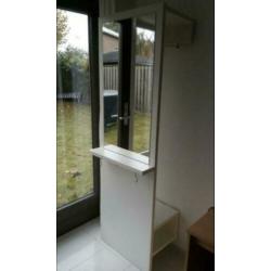 Zo goed als nieuw! Kapstok / garderobe / wandmeubel/ spiegel