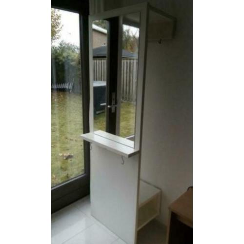 Zo goed als nieuw! Kapstok / garderobe / wandmeubel/ spiegel