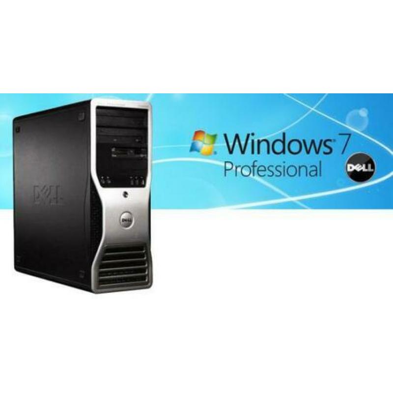 10x Workstation Dell Precision T3500 met drie jaar garantie