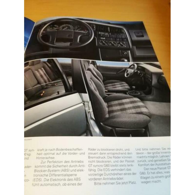 1989 Volkswagen Passat GT Syncro 4x4 G60 Volkswagen G60 fold