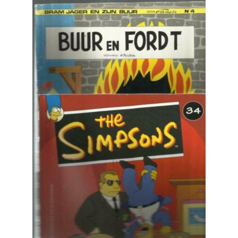 8 verschillende stripalbums