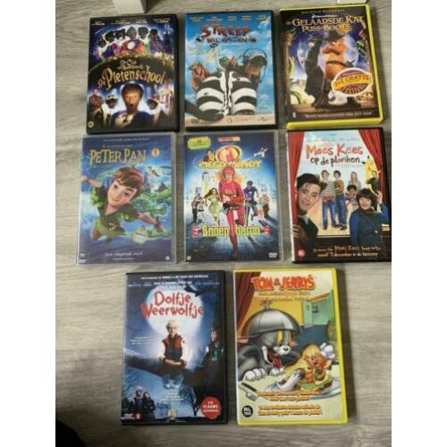 8 dvd’s