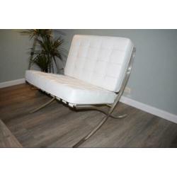Nieuwe Barcelona chair wit !! Slechts 100,- OP = OP
