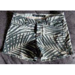 Denim department palmen short maat 38 W30