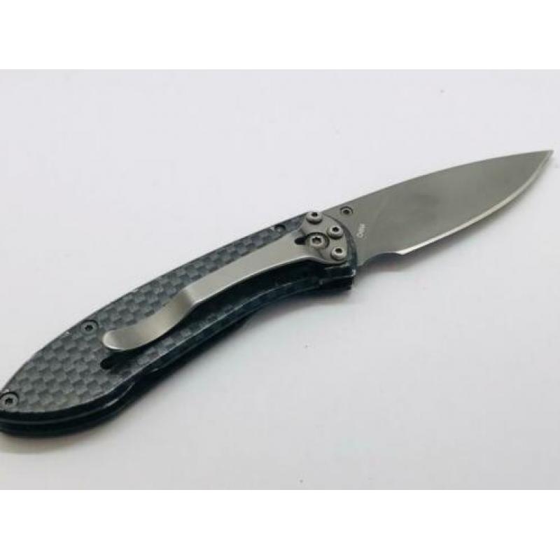 Buck 327 Nobelman Carbon look 2015 zakmes pocketclip 15 cm