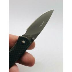 Buck 327 Nobelman Carbon look 2015 zakmes pocketclip 15 cm