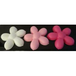 3 Ikea bloemenlampen voor kinderkamer (roze en wit)