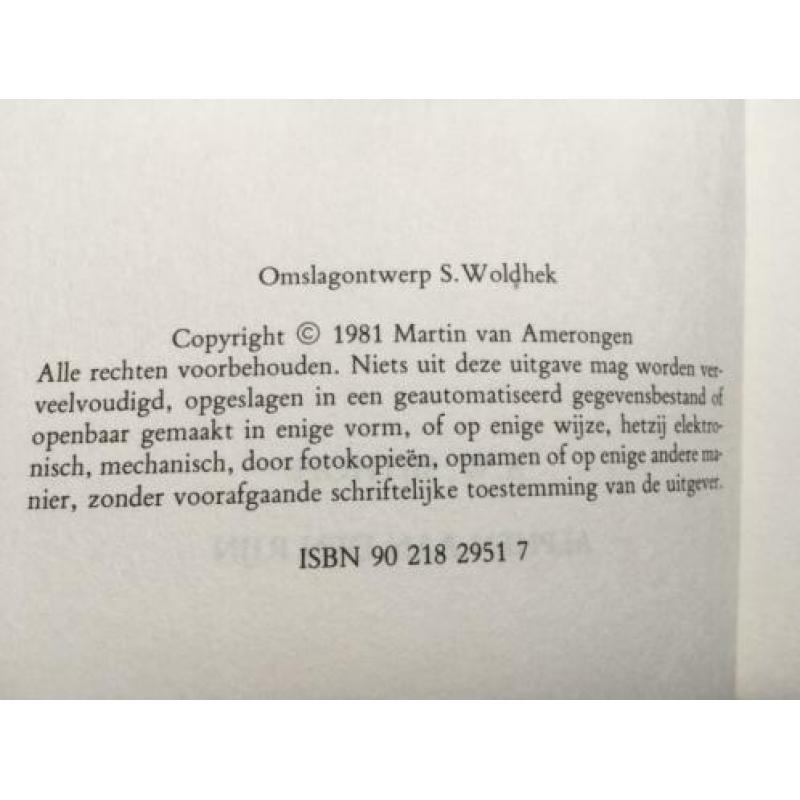 Persmuskieten martin van amerongen/s woldhek sijthoff 1981