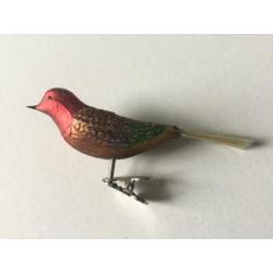 Oude glazen kerstballen ornamenten vintage