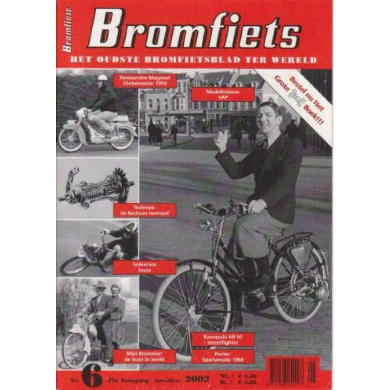 6x “Bromfiets” – Het Oudste Bromfietsblad Ter Wereld