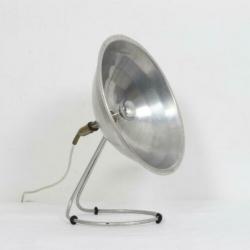 Vintage Industriele Tafellamp Aluminium