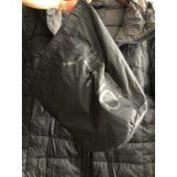 Donsjack packable donkerblauw - XS
