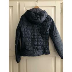 Donsjack packable donkerblauw - XS