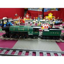Lego trein 10194 emerald night train express