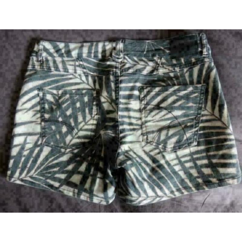 Denim department palmen short maat 38 W30