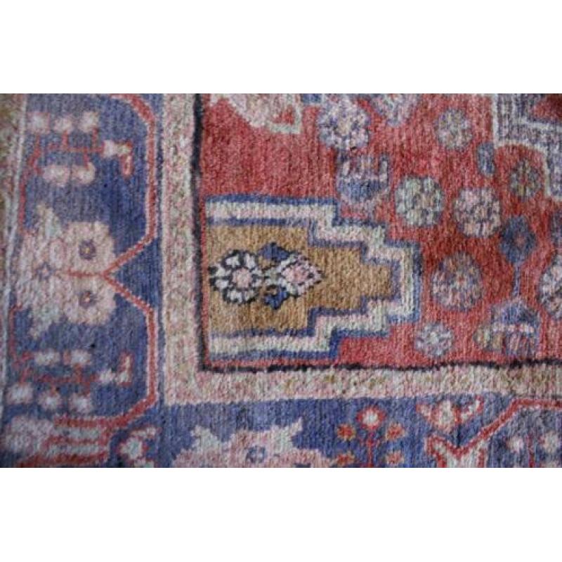 Vintage Perzisch tapijt. Handgeknoopt Oosters/Boho kleed