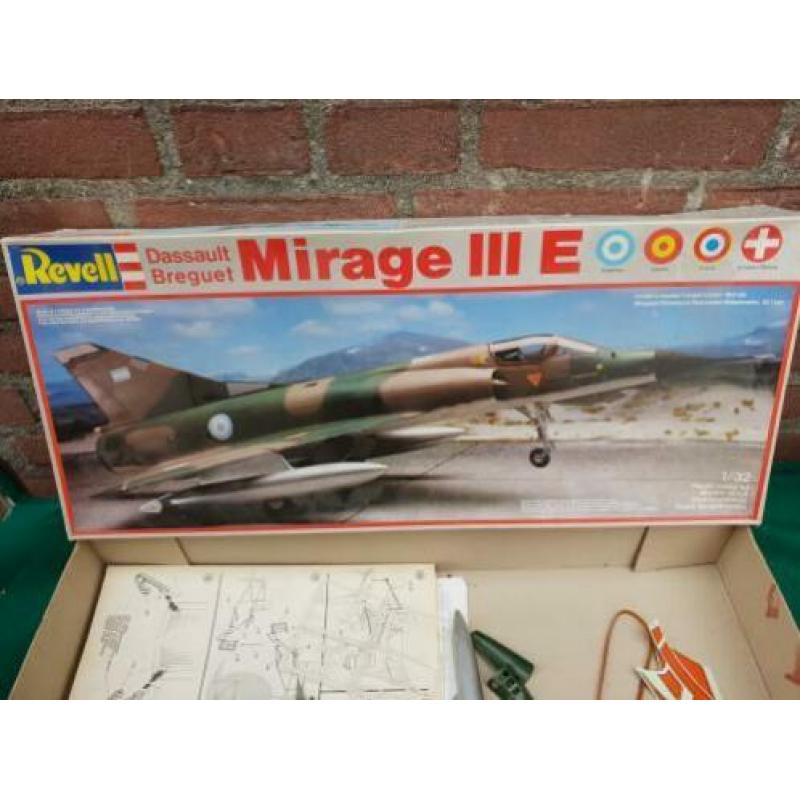 revell modelbouw straaljager, dossault brevet mirage111