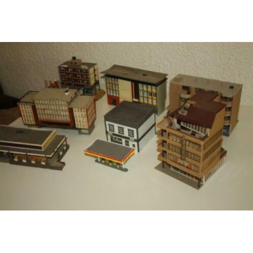 partij moderne stadsgebouwen