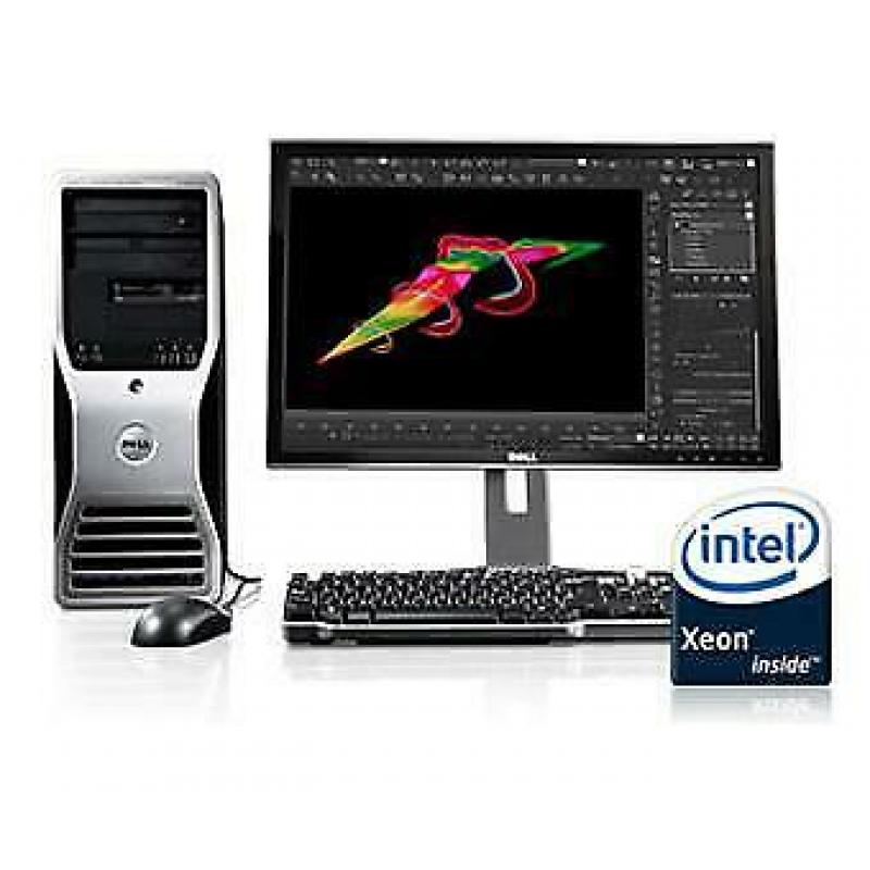 10x Workstation Dell Precision T3500 met drie jaar garantie