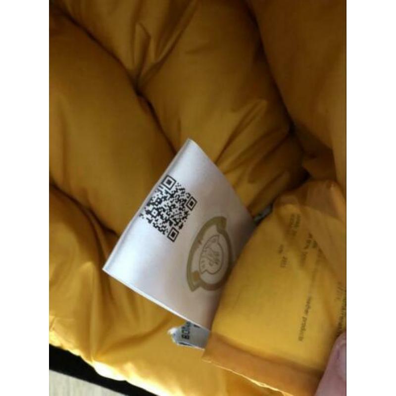 Moncler jongens jas groen geel maat 152 12