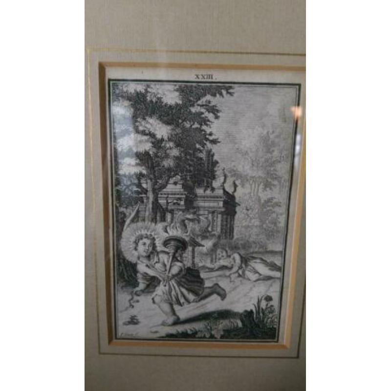 Bijbelse gravure van I. Smit 1724 eerste staat.